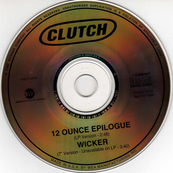 CLUTCH - 12 Ounce Epilogue cover 