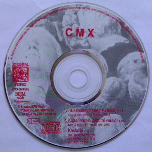 CMX - Kultanaamio cover 