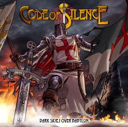 CODE OF SILENCE - Dark Skies over Babylon cover 