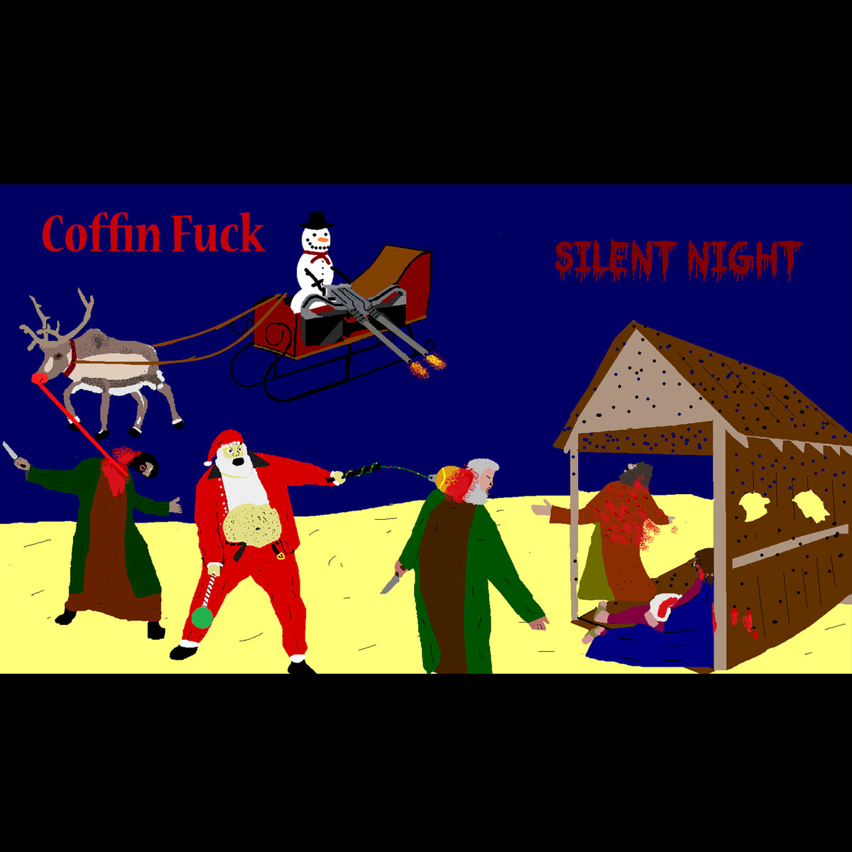 COFFIN FUCK - Silent Night cover 