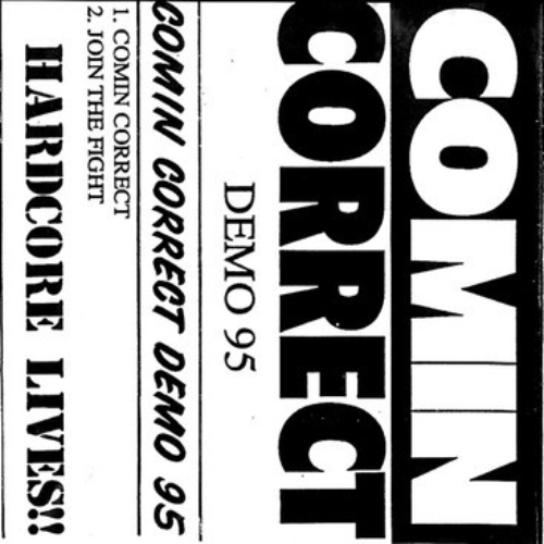 COMIN' CORRECT - Demo 95 cover 