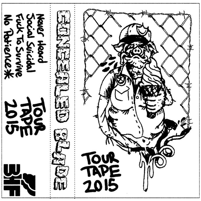 CONCEALED BLADE - Tour Tape 2015 cover 