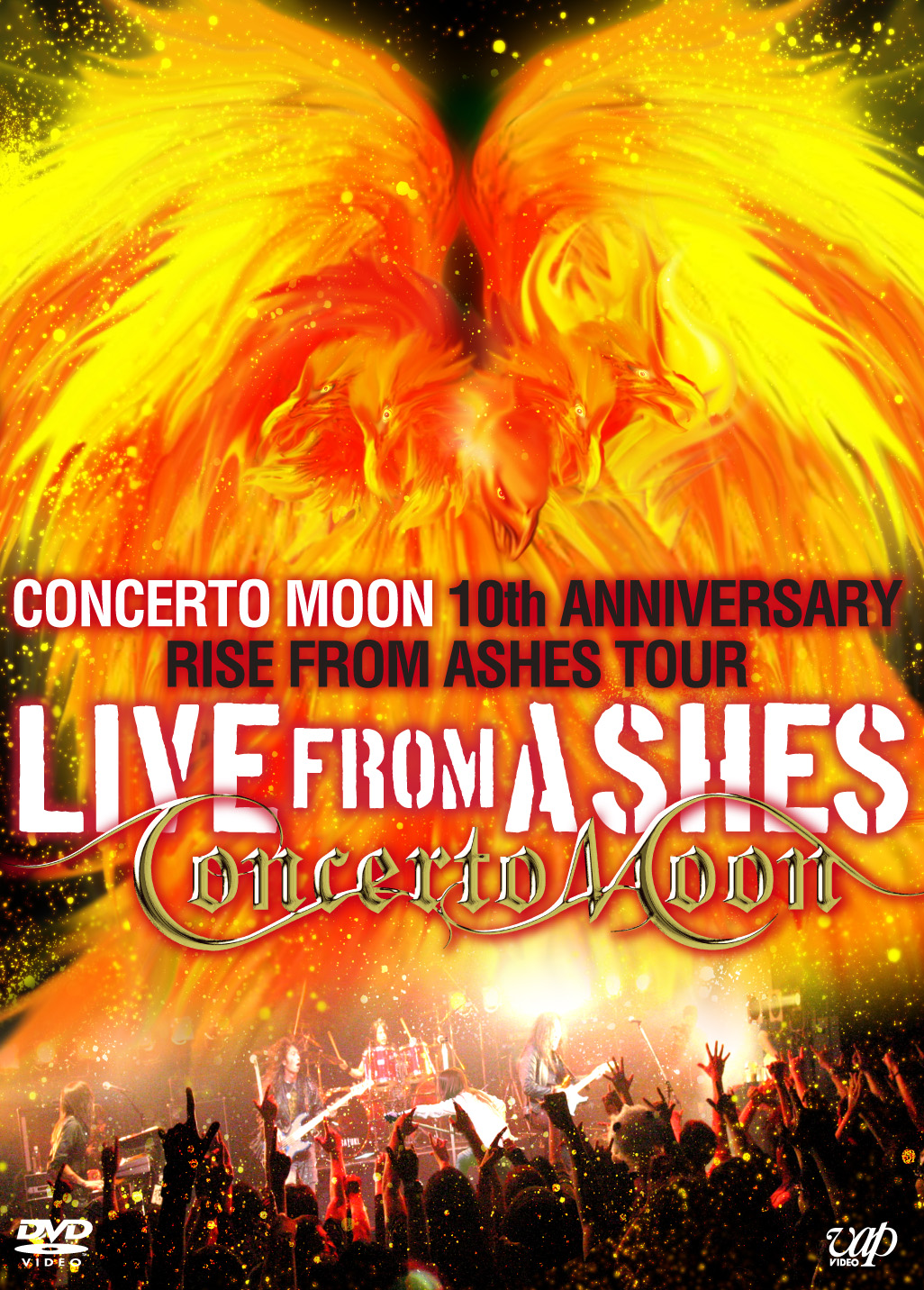 CONCERTO MOON - Live from Ashes - Concerto Moon 10th Anniversary Rise from Ashes Tour cover 