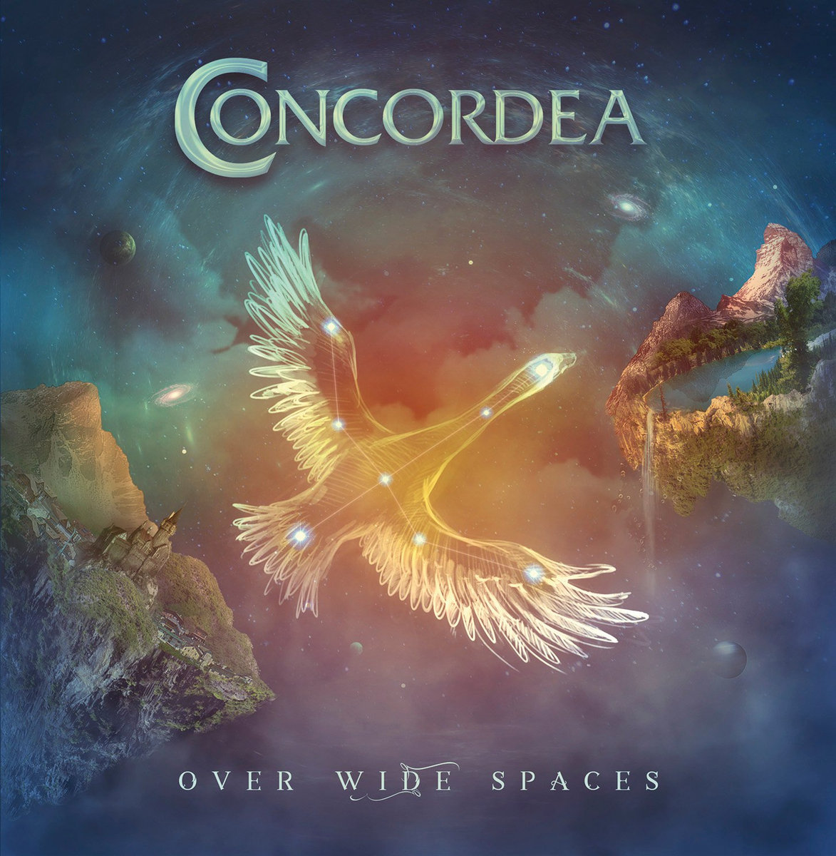 CONCORDEA - Over Wide Spaces cover 