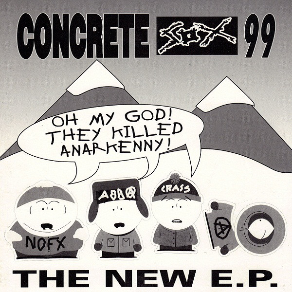 CONCRETE SOX - The New E.P. cover 