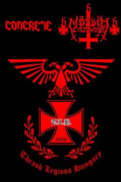 CONCRETE - Thrash Legions Hungary cover 