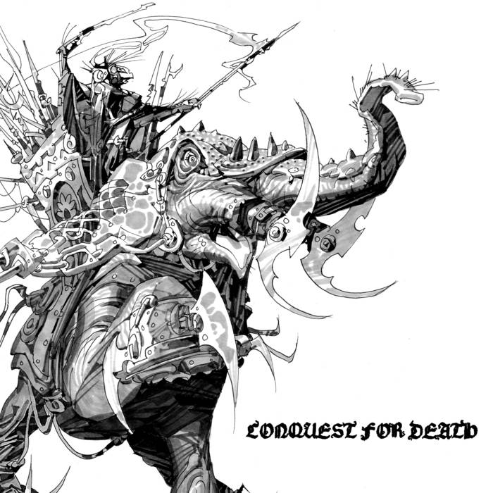 CONQUEST FOR DEATH - A Maelstrom Of Resentment And Remorse cover 