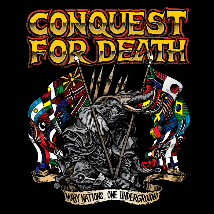 CONQUEST FOR DEATH - Many Nations, One Underground cover 