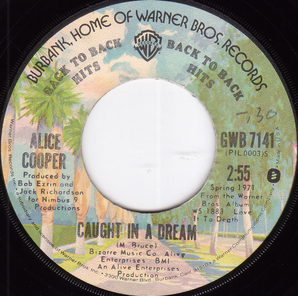 ALICE COOPER - Caught In A Dream / Eighteen cover 