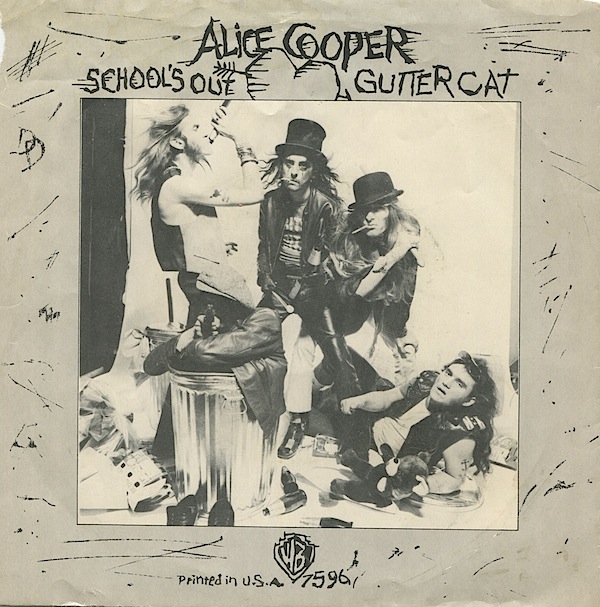 ALICE COOPER - School's Out / Gutter Cat cover 