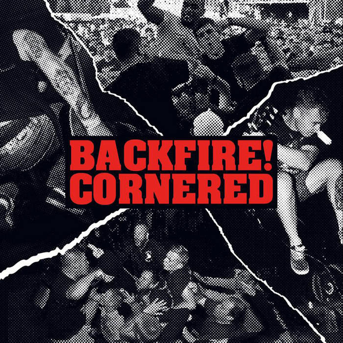 CORNERED - Backfire! / Cornered cover 