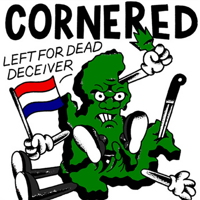 CORNERED - Cornered / War Charge cover 