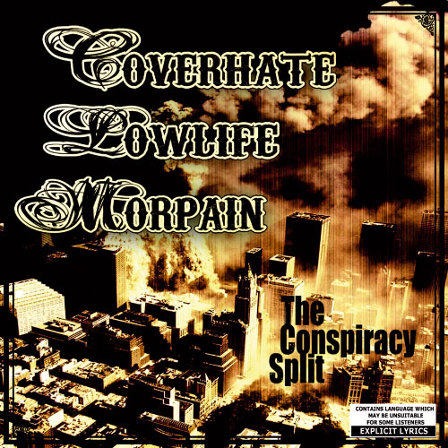 COVERHATE - The Conspiracy Split cover 
