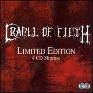 CRADLE OF FILTH - Limited Edition 4 CD Slipcase cover 