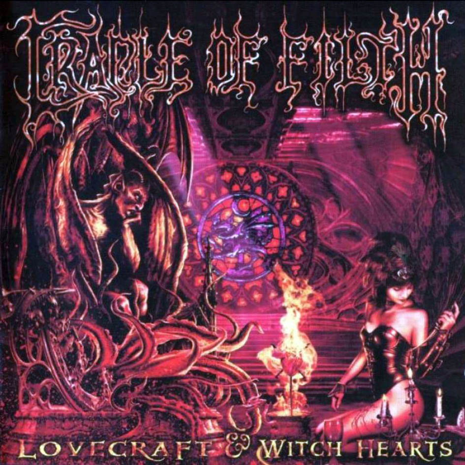 CRADLE OF FILTH - Lovecraft & Witch Hearts cover 