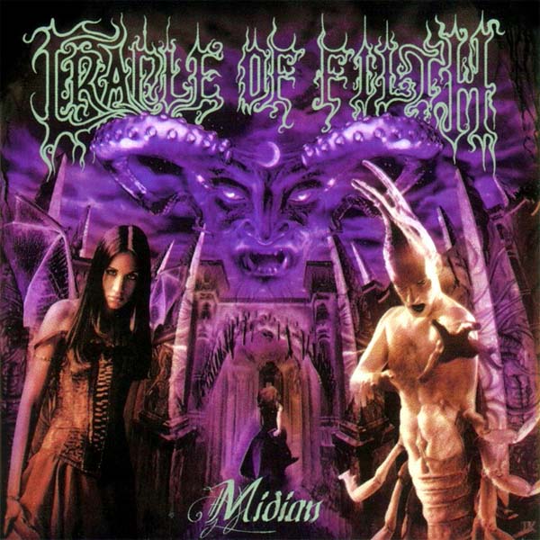 CRADLE OF FILTH - Midian cover 