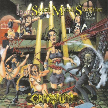 CRANIUM - Speed Metal Slaughter cover 