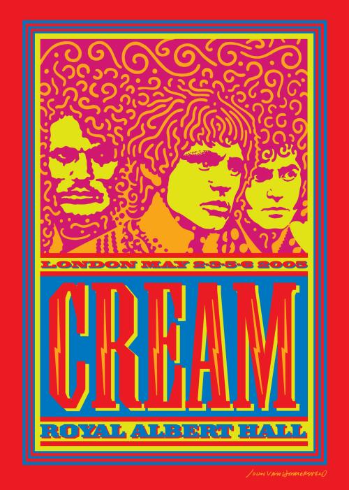 CREAM - Royal Albert Hall London May 2-3-5-6 2005 cover 