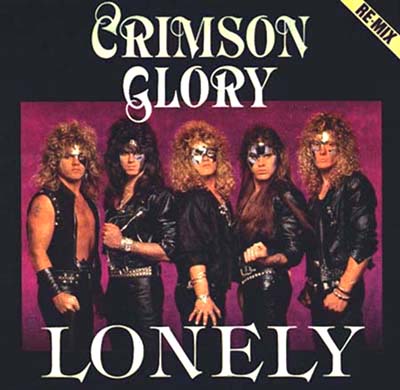 CRIMSON GLORY - Lonely cover 