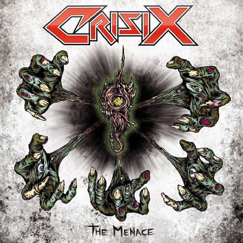 CRISIX - The Menace cover 