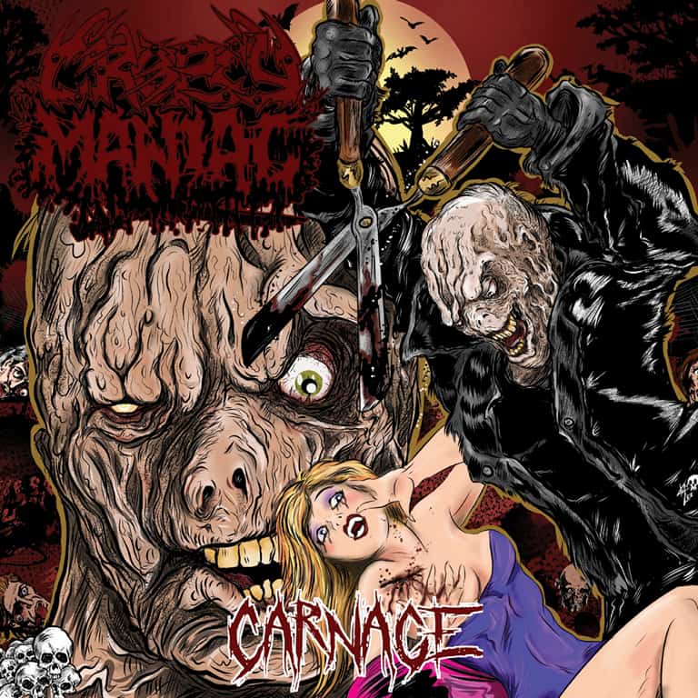 CROPSY MANIAC - Carnage cover 