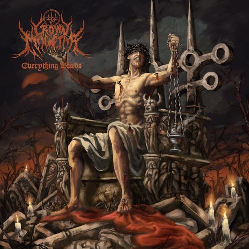 CROWN MAGNETAR - Everything Bleeds cover 