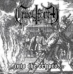 CRUEL FORCE - Into the Crypts... cover 