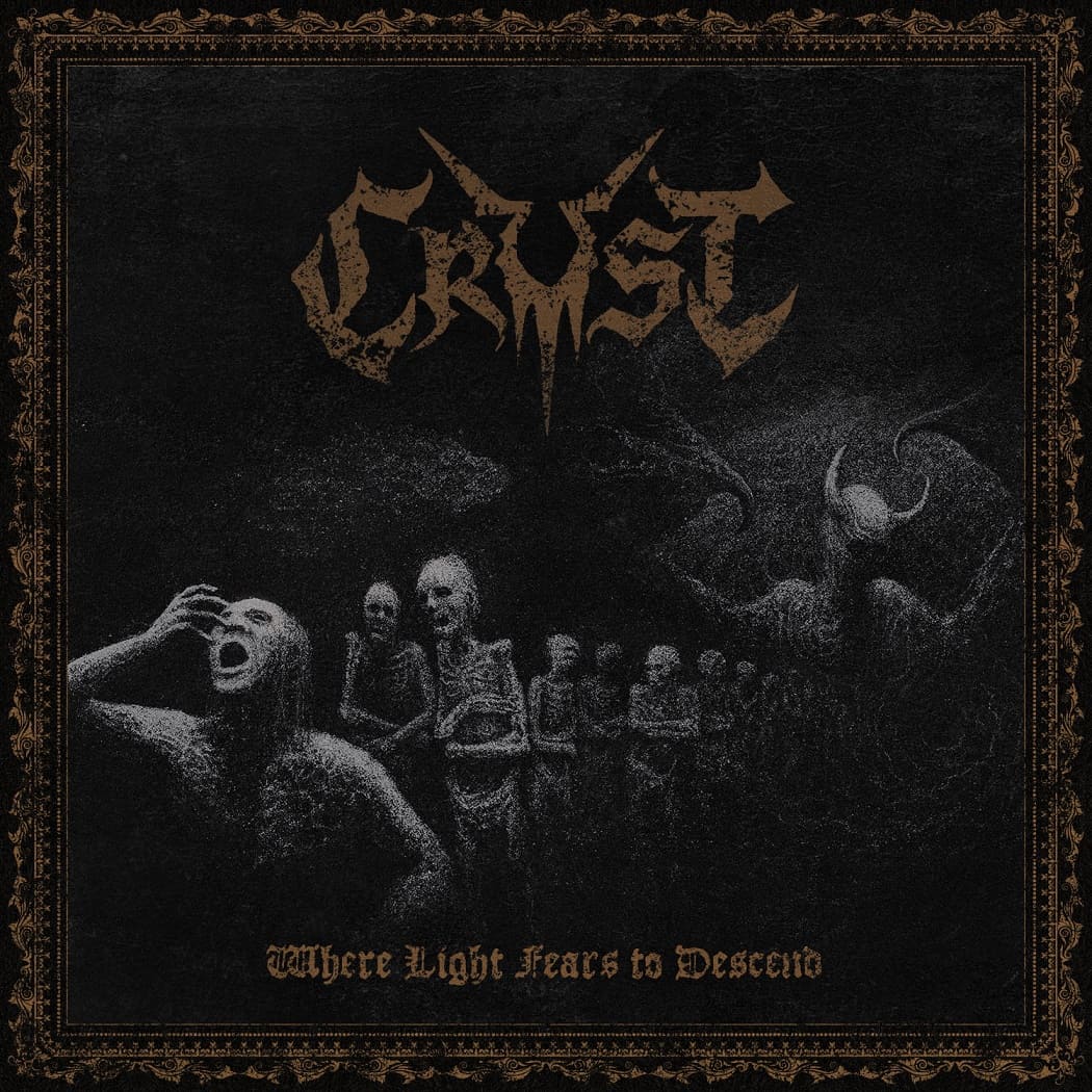 CRUST - Where Light Fears To Descend cover 
