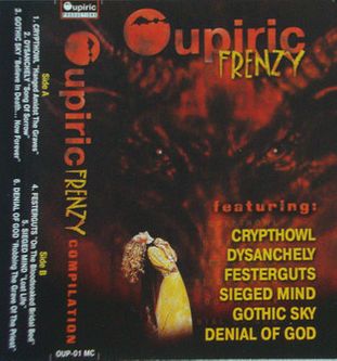 CRYPTHOWL - Oupiric Frenzy cover 