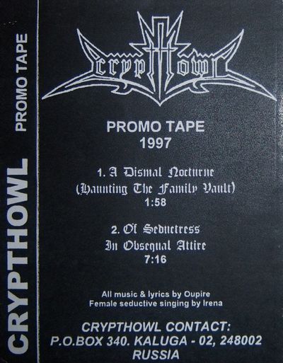 CRYPTHOWL - Promo Tape cover 