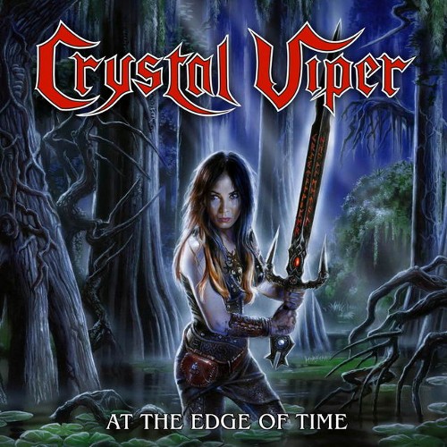 CRYSTAL VIPER - At The Edge Of Time cover 