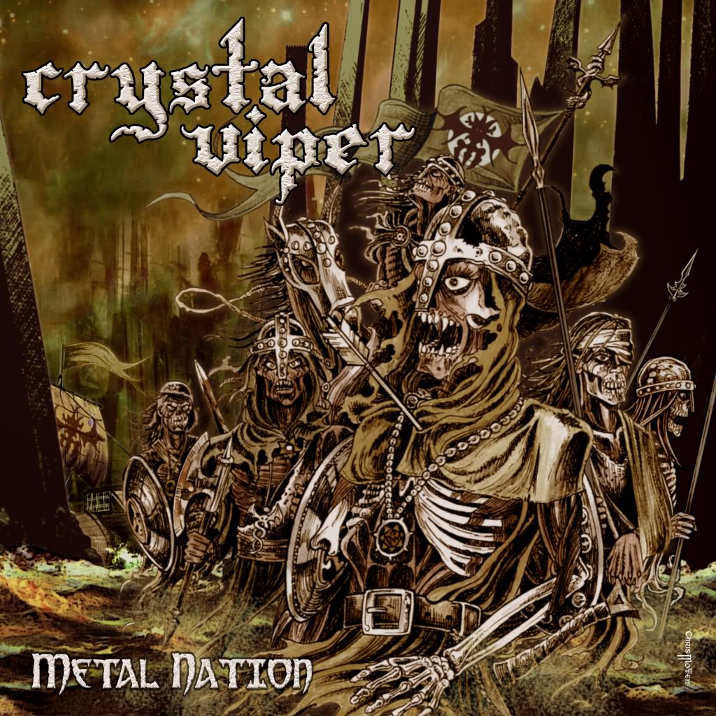 CRYSTAL VIPER - Metal Nation cover 