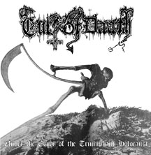CULT OF DAATH - Under the Cover of the Triumphant Holocaust cover 