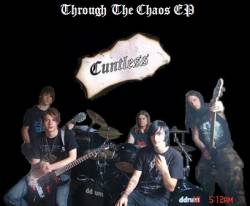 CUNTLESS - Through The Chaos cover 