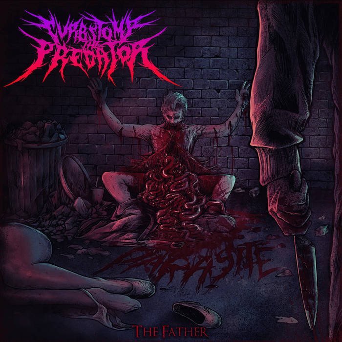 CURBSTOMP THE PREDATOR - The Hatred cover 