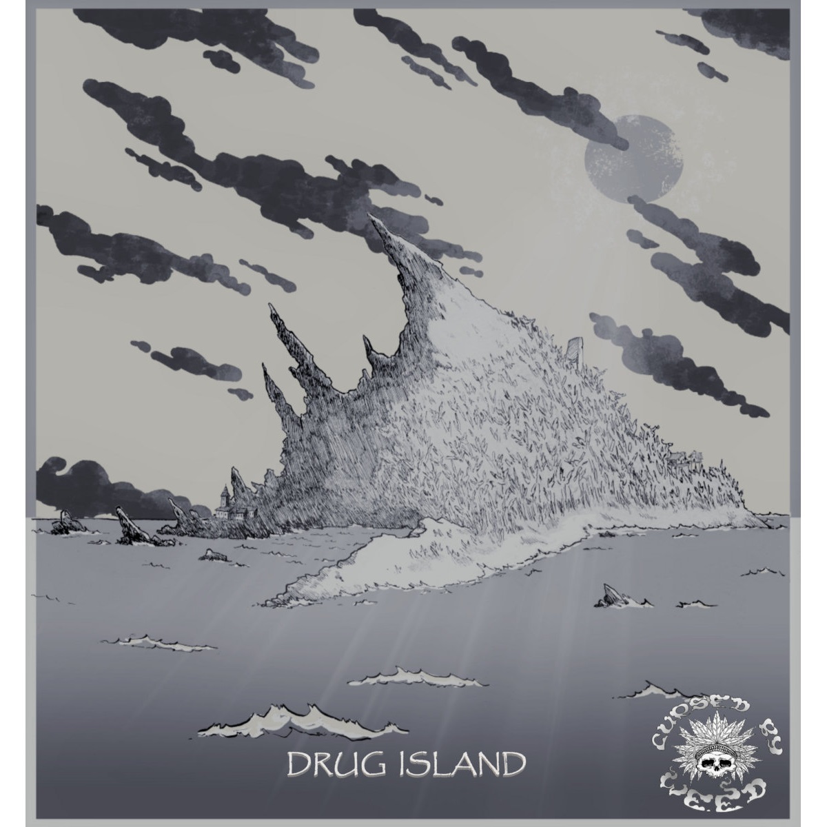 CURSED BY WEED - Drug Island cover 
