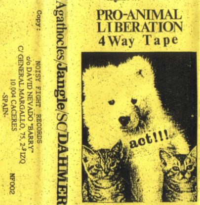 DAHMER - Pro-Animal Liberation cover 