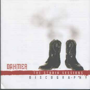 DAHMER - The Studio Sessions Discography cover 