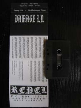 DAMAGE I.D. - No Defeating Your Throne cover 