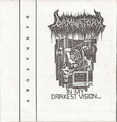 DAMNATORY - In My Darkest Vision... cover 
