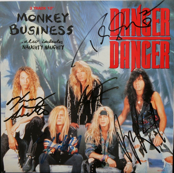 DANGER DANGER - Monkey Business cover 