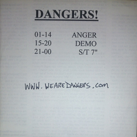DANGERS - Dangers! cover 
