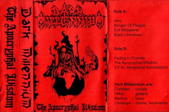 DARK MILLENNIUM - The Apocryphal Wisdom cover 