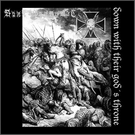 DARK PANDEMIC - Down With Their God's Throne cover 