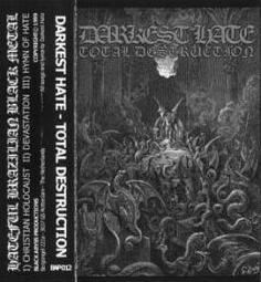 DARKEST HATE - Total Destruction cover 