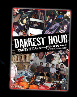DARKEST HOUR - Party Scars and Prison Bars: A Thrashography cover 