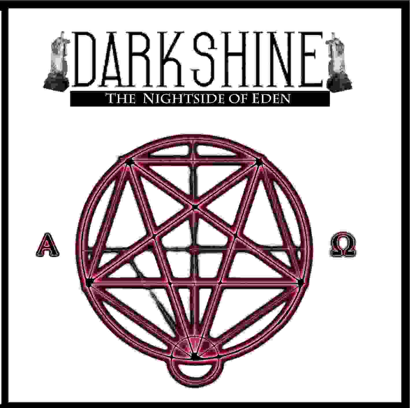 DARKSHINE - The Nightside of Eden cover 