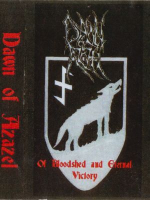 DAWN OF AZAZEL - Of Bloodshed And Eternal Victory cover 