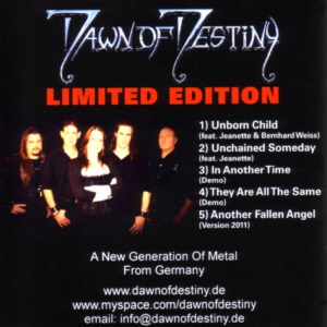 DAWN OF DESTINY - Limited Edition Demo 2011 cover 