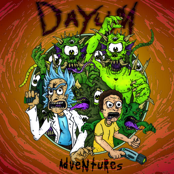 DAYUM - Adventures cover 